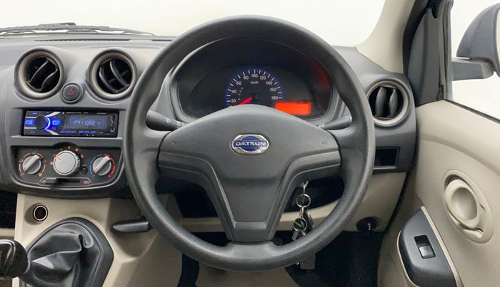 2016 Datsun Go Plus T, Petrol, Manual, 60,661 km, Steering Wheel Close Up