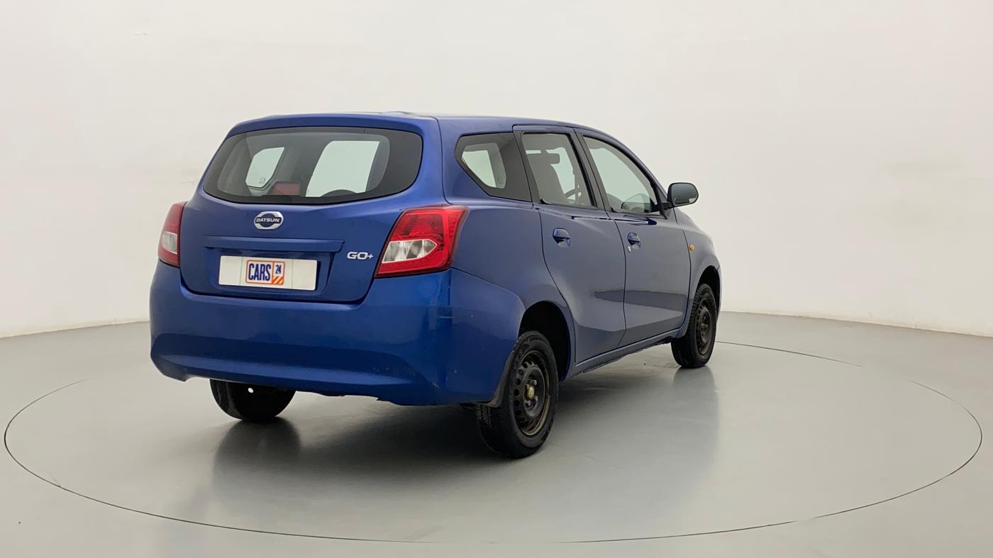 2016 Datsun Go Plus T, Petrol, Manual, 60,661 km, Right Back Diagonal