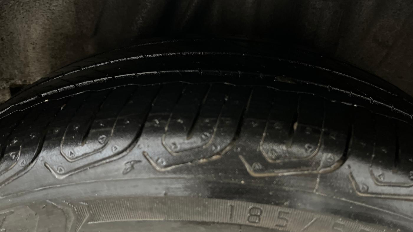 2017 Honda City 1.5L I-VTEC ZX CVT, Petrol, Automatic, 54,181 km, Left Rear Tyre Tread