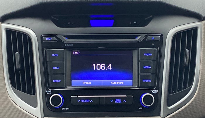 2017 Hyundai Creta 1.6 SX CRDI, Diesel, Manual, 57,815 km, Infotainment System