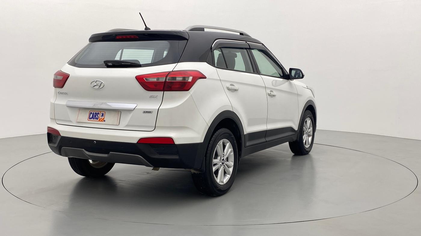 2017 Hyundai Creta 1.6 SX CRDI, Diesel, Manual, 57,815 km, Right Back Diagonal