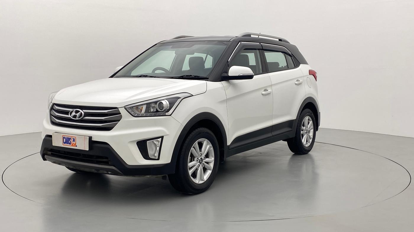 2017 Hyundai Creta 1.6 SX CRDI, Diesel, Manual, 57,815 km, Left Front Diagonal