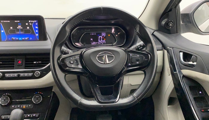 2020 Tata NEXON XZA PLUS (O) PETROL, Petrol, Automatic, 66,814 km, Steering Wheel Close Up