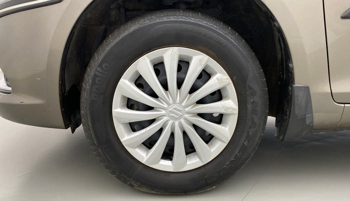 2016 Maruti Swift Dzire VXI OPT, Petrol, Manual, 17,094 km, Left Front Wheel