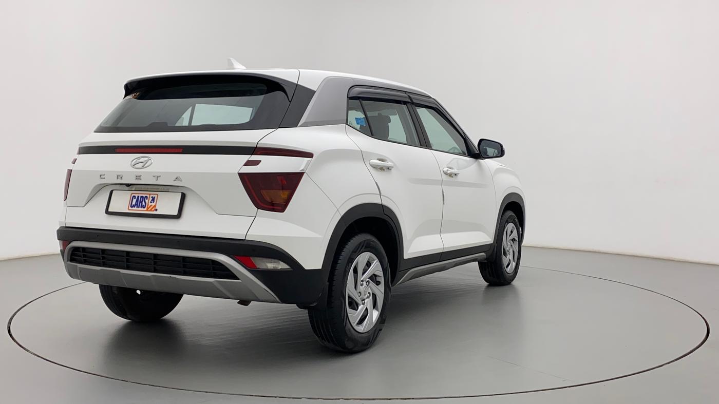 2022 Hyundai Creta EX 1.5 PETROL, Petrol, Manual, 34,360 km, Right Back Diagonal