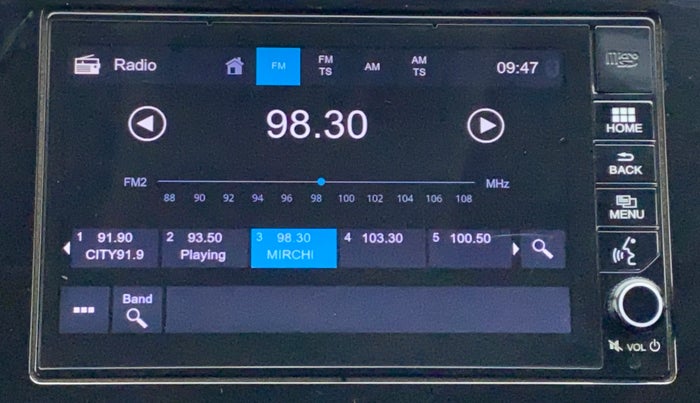 2019 Honda WR-V 1.2L I-VTEC VX MT, Petrol, Manual, 74,990 km, Infotainment System