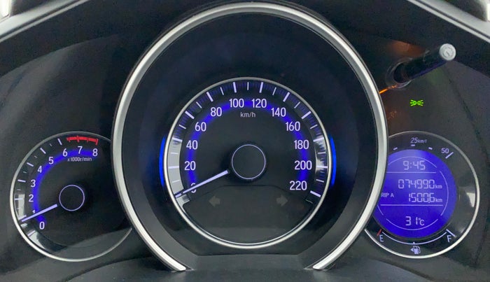 2019 Honda WR-V 1.2L I-VTEC VX MT, Petrol, Manual, 74,990 km, Odometer Image
