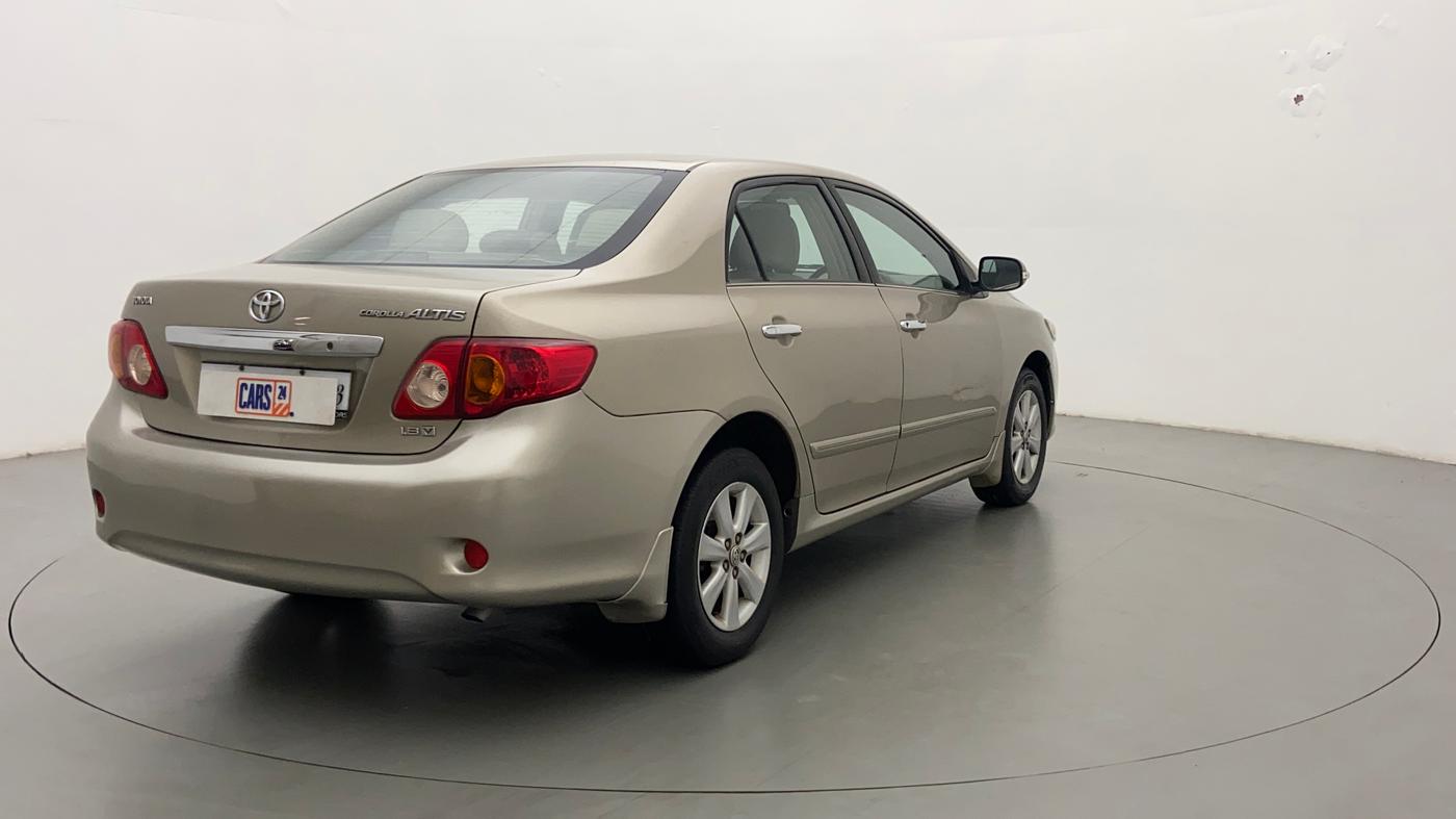 2011 Toyota Corolla Altis VL AT, Petrol, Automatic, 83,619 km, Right Back Diagonal