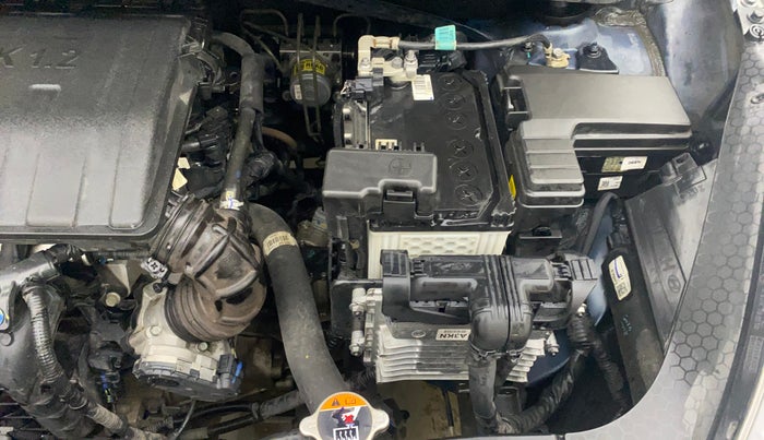 2022 Hyundai GRAND I10 NIOS SPORTZ AMT 1.2 KAPPA VTVT, Petrol, Automatic, 14,118 km, Engine View - Left