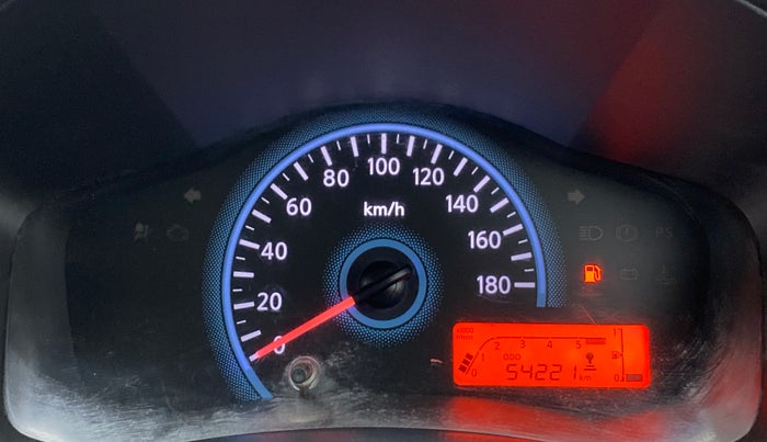 2017 Datsun Redi Go T (O), Petrol, Manual, 54,221 km, Odometer Image