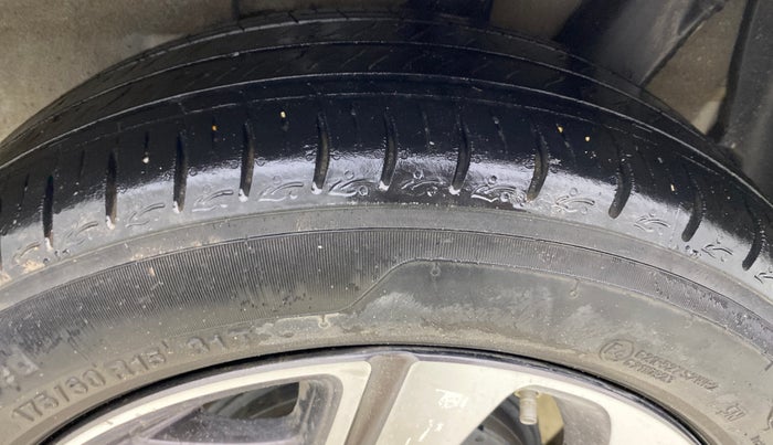 2023 Hyundai AURA SX 1.2, Petrol, Manual, 57,248 km, Left Rear Tyre Tread