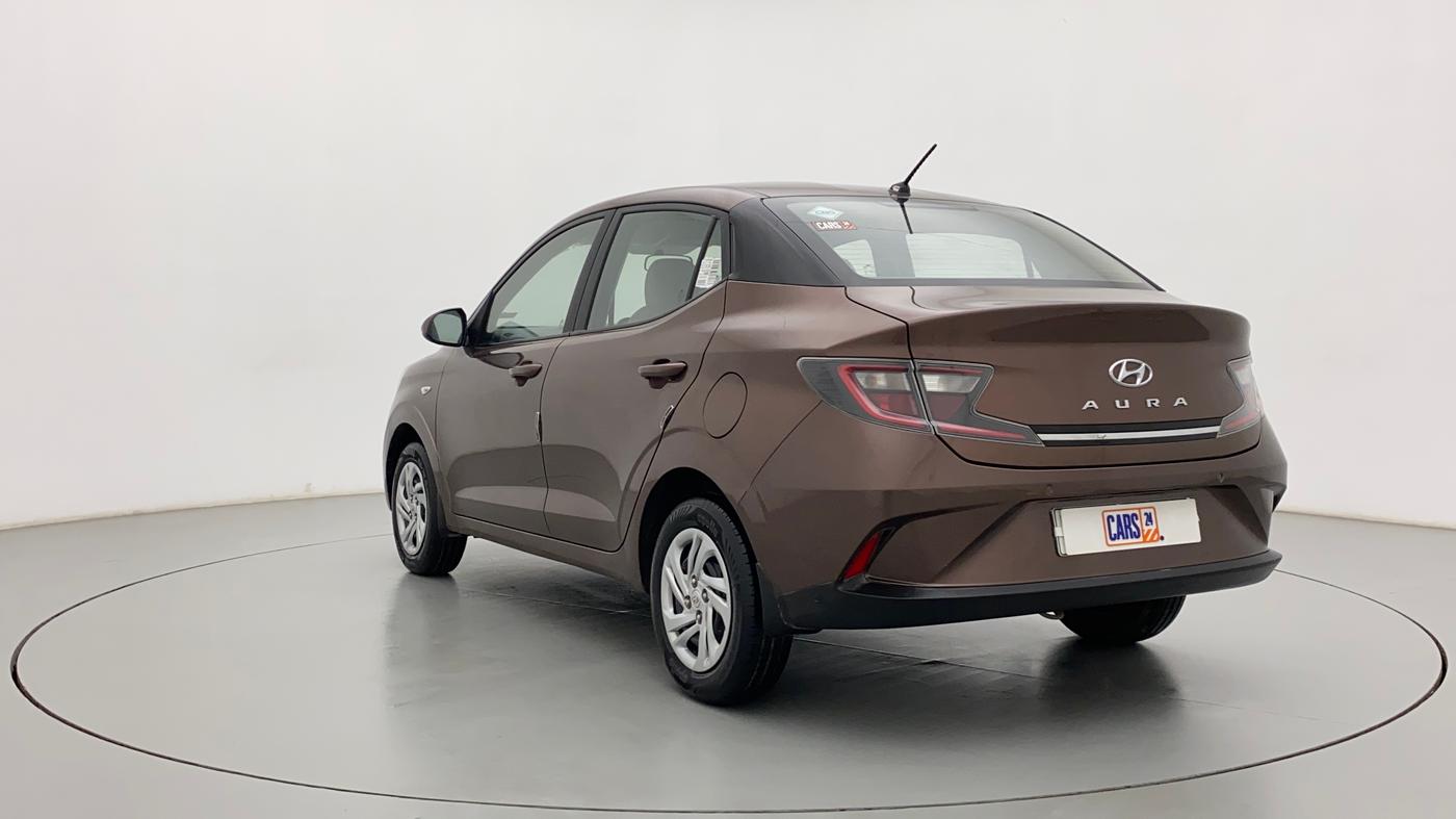 2022 Hyundai AURA S 1.2 CNG, CNG, Manual, 32,830 km, Left Back Diagonal