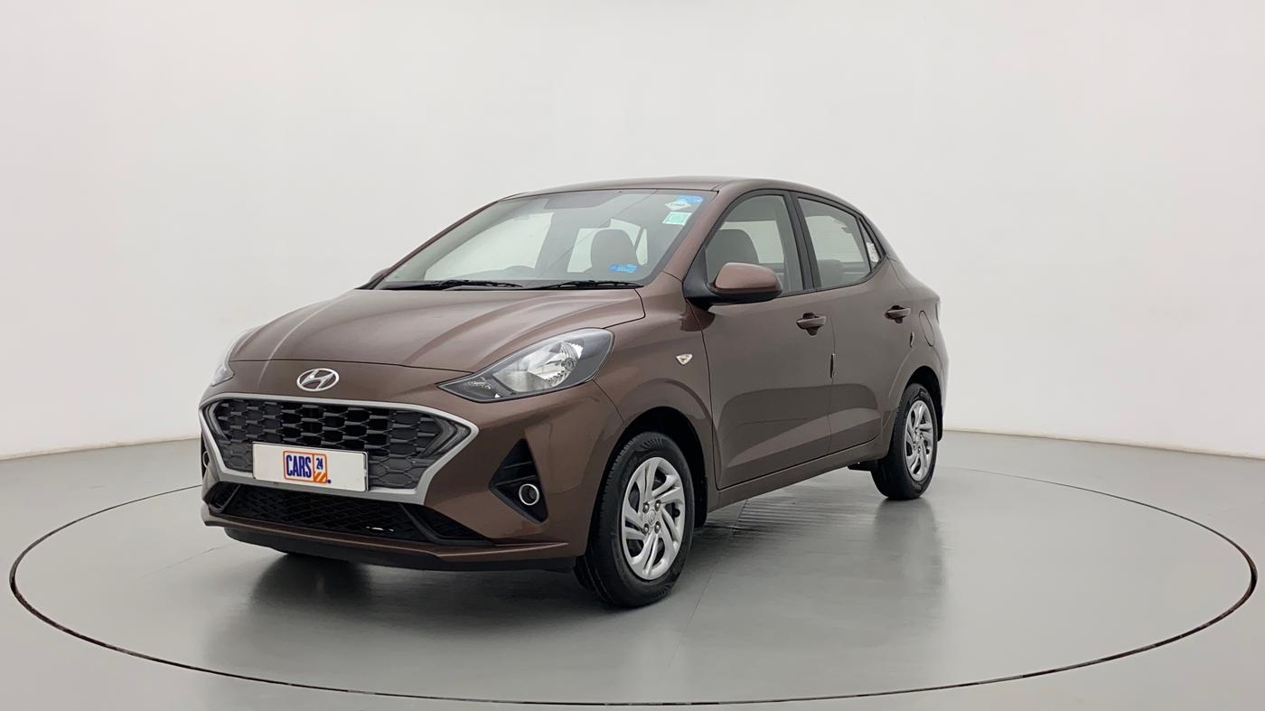 2022 Hyundai AURA S 1.2 CNG, CNG, Manual, 32,830 km, Left Front Diagonal