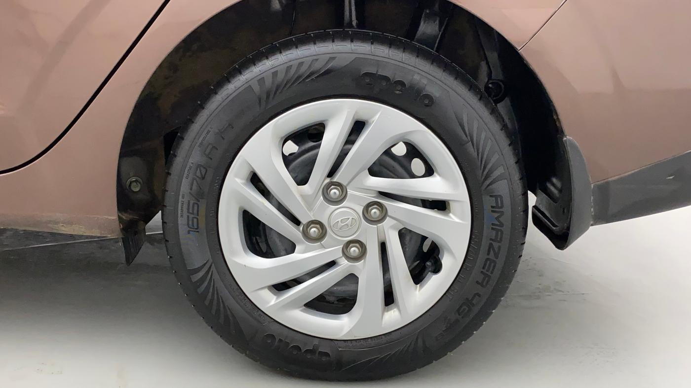 2022 Hyundai AURA S 1.2 CNG, CNG, Manual, 32,830 km, Left Rear Wheel