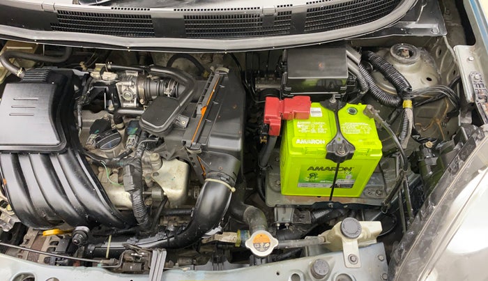 2014 Nissan Micra Active XV SAFETY PACK, Petrol, Manual, 1,13,086 km, Engine View - Left