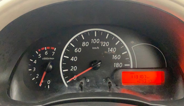 2014 Nissan Micra Active XV SAFETY PACK, Petrol, Manual, 1,13,086 km, Odometer Image
