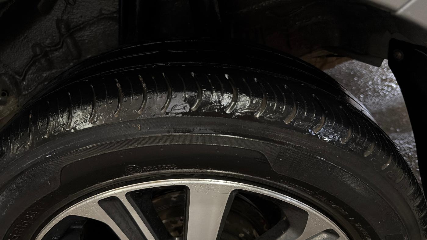 2022 Honda Amaze 1.2L I-VTEC VX CVT, Petrol, Automatic, 42,313 km, Left Rear Tyre Tread
