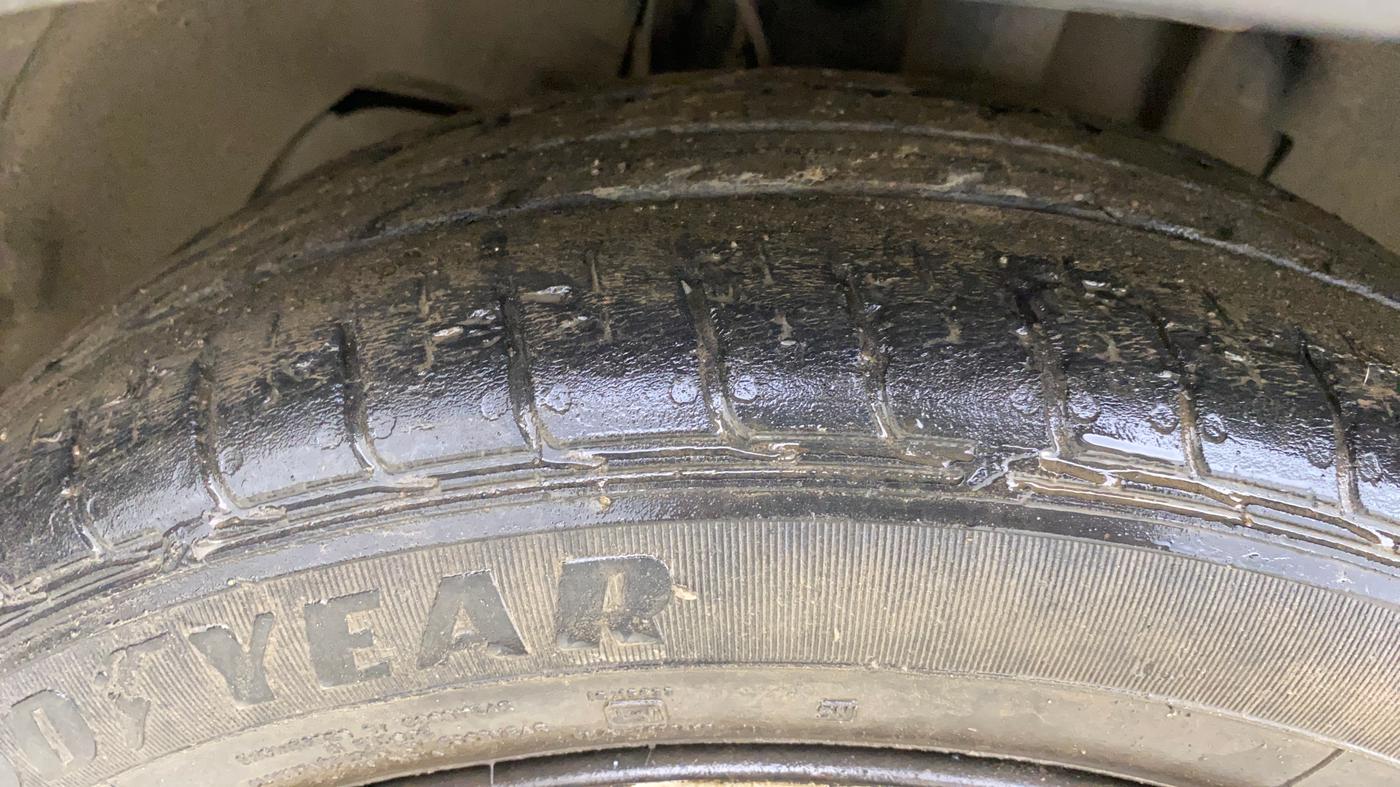 2021 Tata TIAGO NRG XZ MT, CNG, Manual, 45,857 km, Left Front Tyre Tread