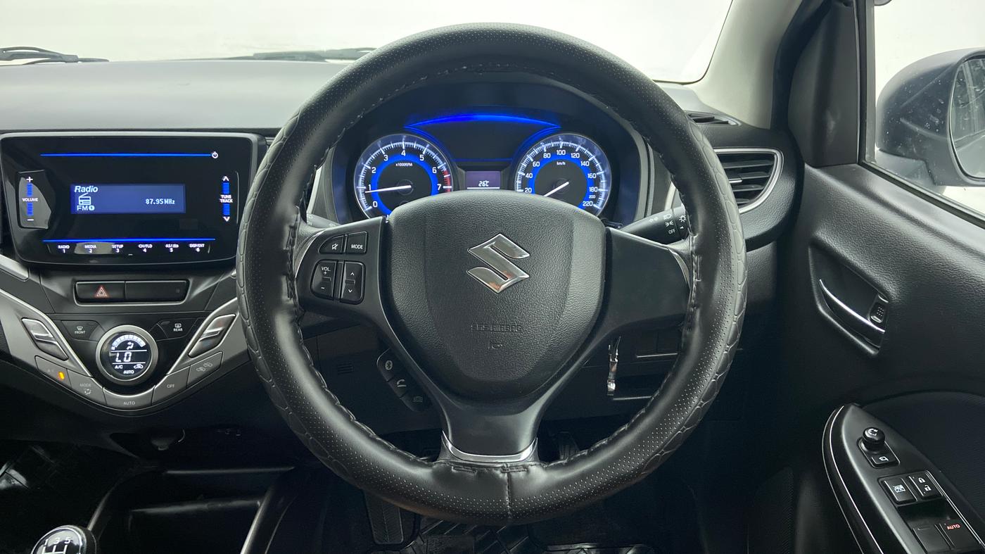 2020 Maruti Baleno DELTA 1.2 K12, Petrol, Manual, 20,061 km, Steering Wheel Close Up