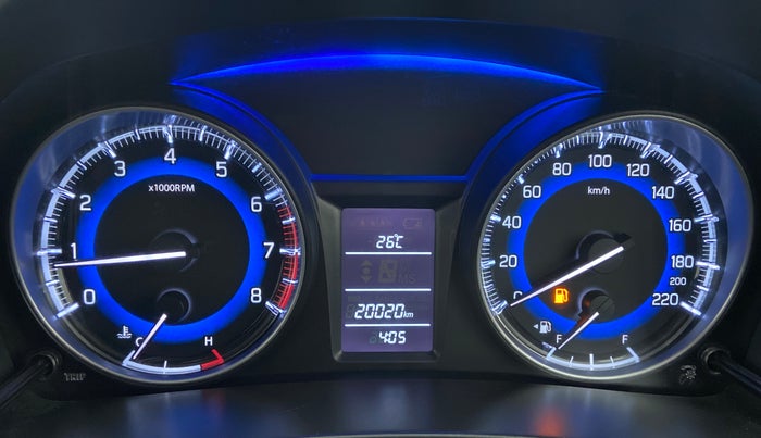 2020 Maruti Baleno DELTA 1.2 K12, Petrol, Manual, 20,061 km, Odometer Image