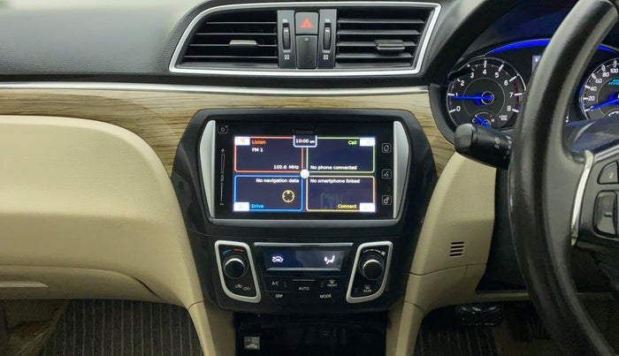 2019 Maruti Ciaz ALPHA  AT 1.5 SHVS PETROL, Petrol, Automatic, 58,833 km, Air Conditioner