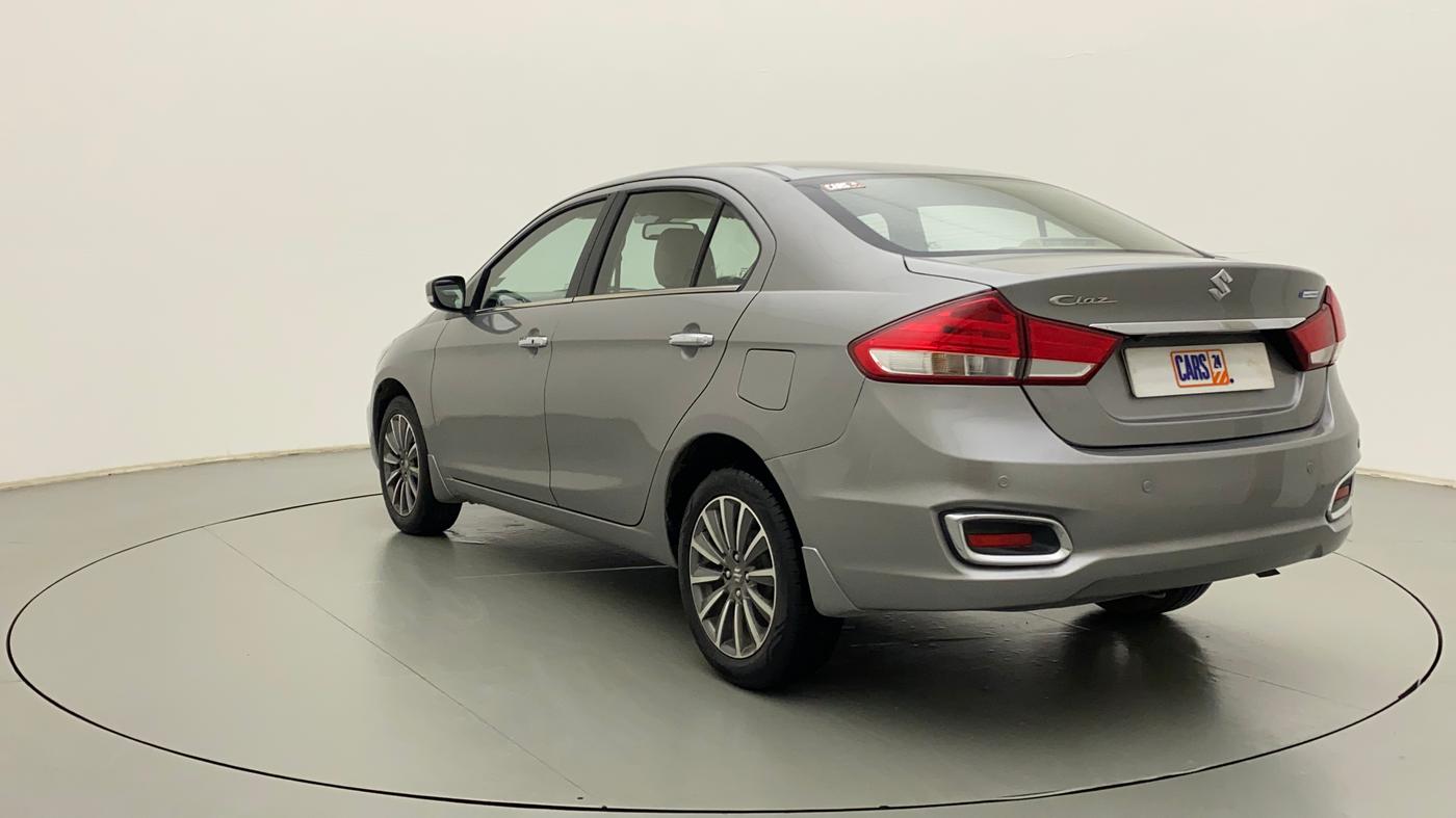 2019 Maruti Ciaz ALPHA  AT 1.5 SHVS PETROL, Petrol, Automatic, 58,833 km, Left Back Diagonal