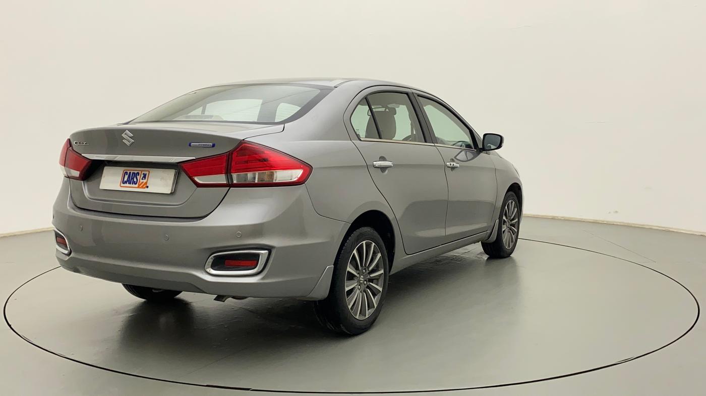 2019 Maruti Ciaz ALPHA  AT 1.5 SHVS PETROL, Petrol, Automatic, 58,833 km, Right Back Diagonal
