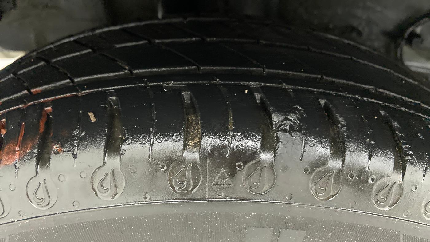 2021 Tata TIGOR 1.2 XMA RTN, Petrol, Automatic, 12,584 km, Right Rear Tyre Tread