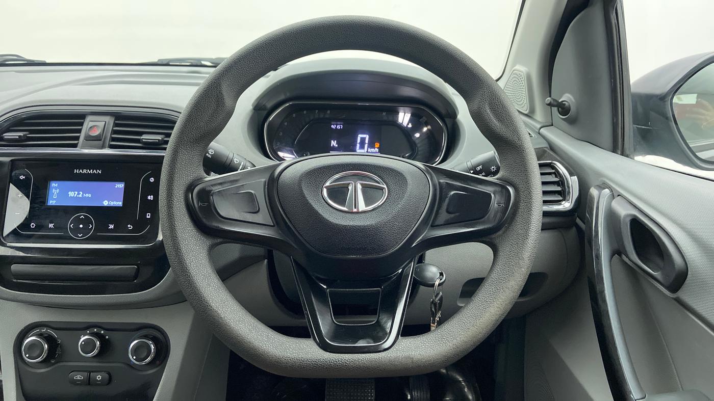 2021 Tata TIGOR 1.2 XMA RTN, Petrol, Automatic, 12,584 km, Steering Wheel Close Up