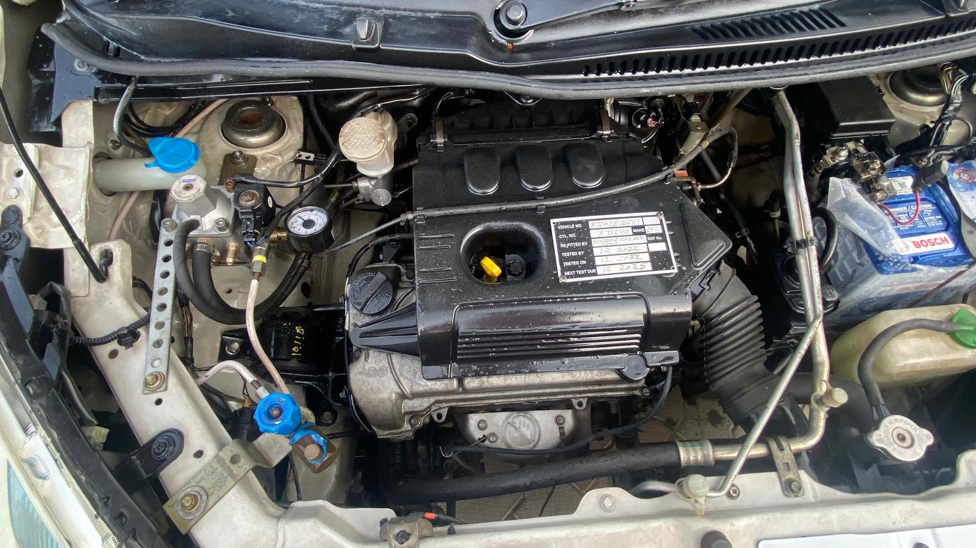 2016 Maruti Wagon R 1.0 VXI, CNG, Manual, 65,601 km, Engine View - Right