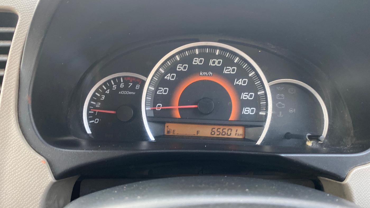 2016 Maruti Wagon R 1.0 VXI, CNG, Manual, 65,601 km, Odometer Image