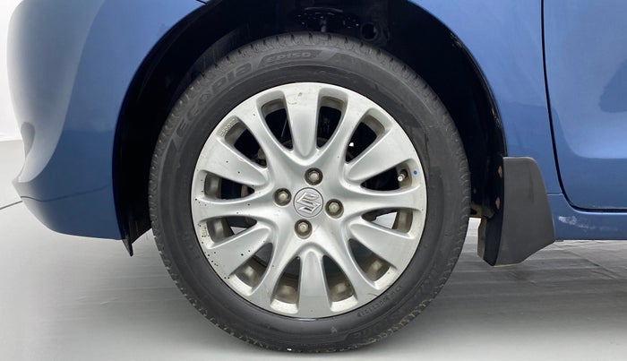 2016 Maruti Baleno ZETA 1.2 K12, Petrol, Manual, 72,318 km, Left Front Wheel