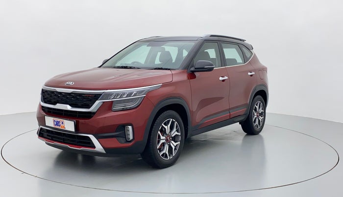 2019 KIA SELTOS GTX 1.4 GDI AT PETROL, Petrol, Automatic, 22,130 km, Left Front Diagonal