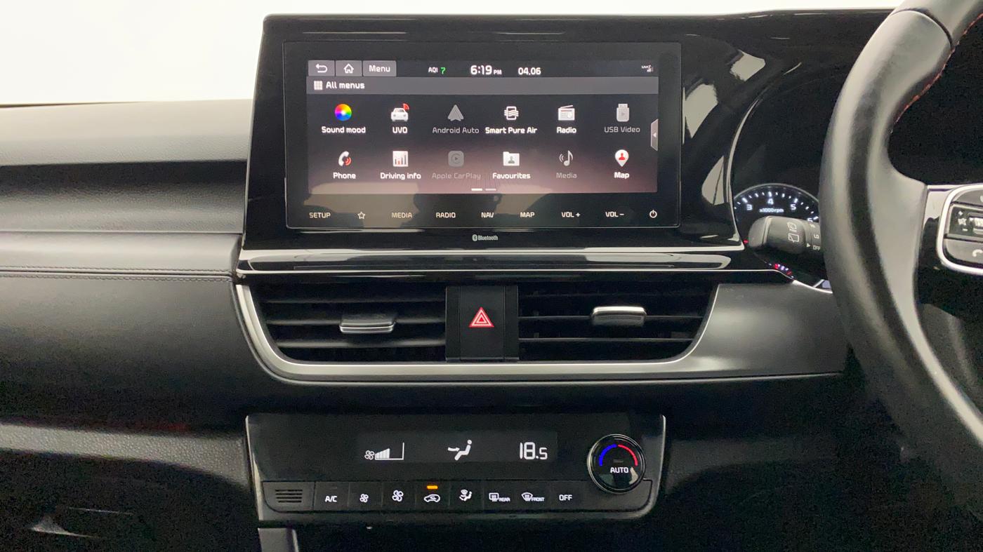 2019 KIA SELTOS GTX 1.4 GDI AT PETROL, Petrol, Automatic, 22,130 km, Air Conditioner