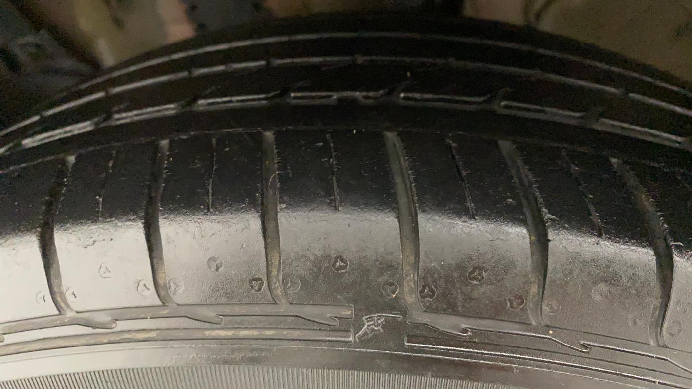 2019 KIA SELTOS GTX 1.4 GDI AT PETROL, Petrol, Automatic, 22,130 km, Left Front Tyre Tread