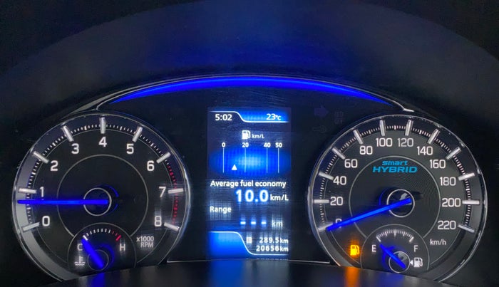 2021 Maruti Ciaz ALPHA 1.5 SHVS PETROL, Petrol, Manual, 20,911 km, Odometer Image
