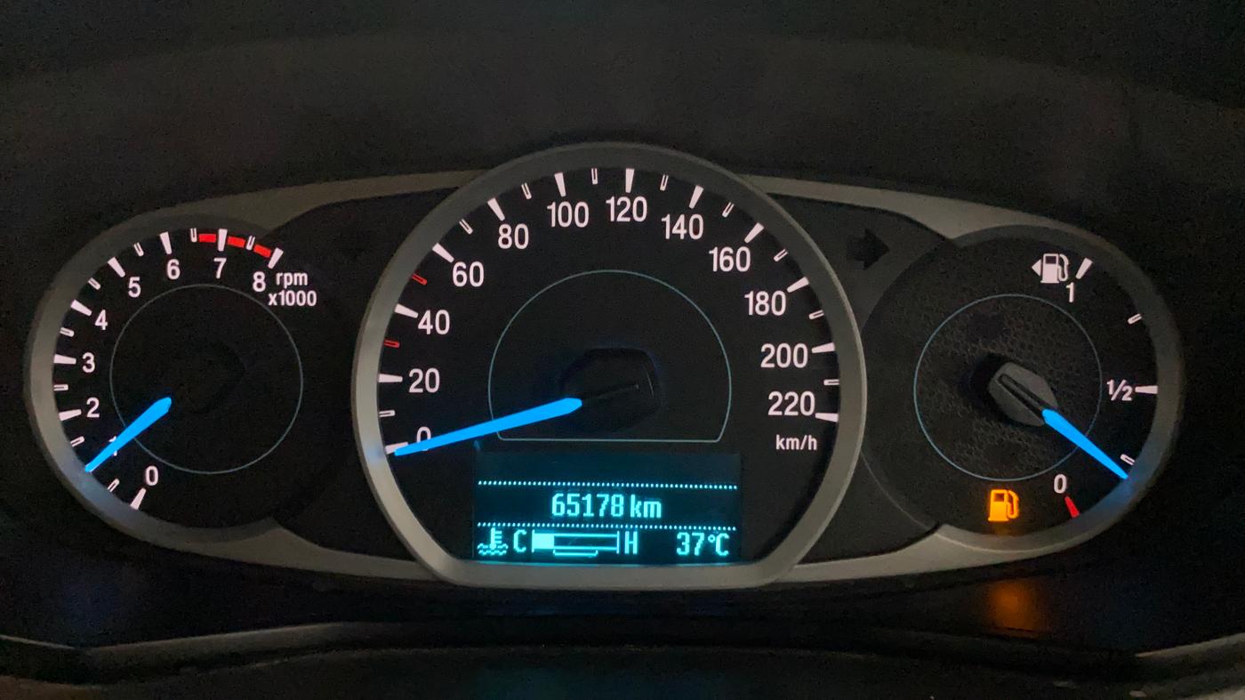 2019 Ford Figo Aspire TITANIUM 1.2 PETROL, Petrol, Manual, 65,219 km, Odometer Image