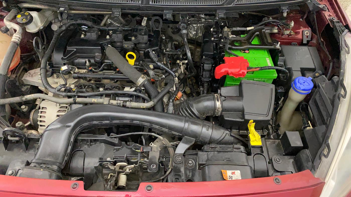 2019 Ford Figo Aspire TITANIUM 1.2 PETROL, Petrol, Manual, 65,219 km, Engine View - Left