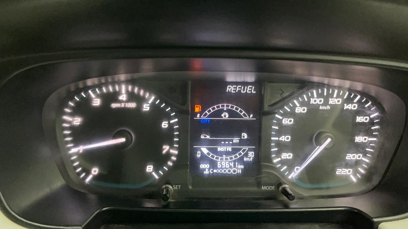 2023 Tata PUNCH PURE MT, Petrol, Manual, 69,649 km, Odometer Image