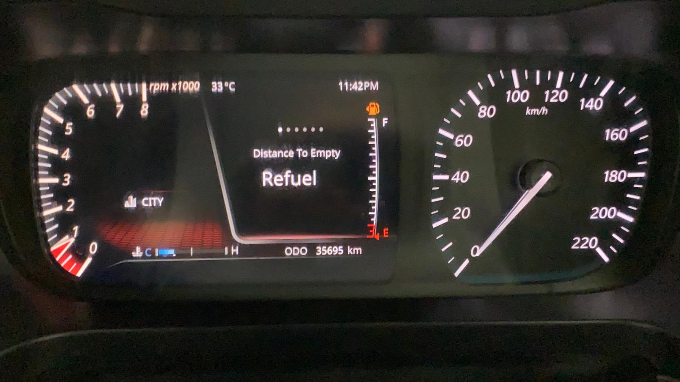 2020 Tata ALTROZ XZ PETROL, Petrol, Manual, 35,695 km, Odometer Image