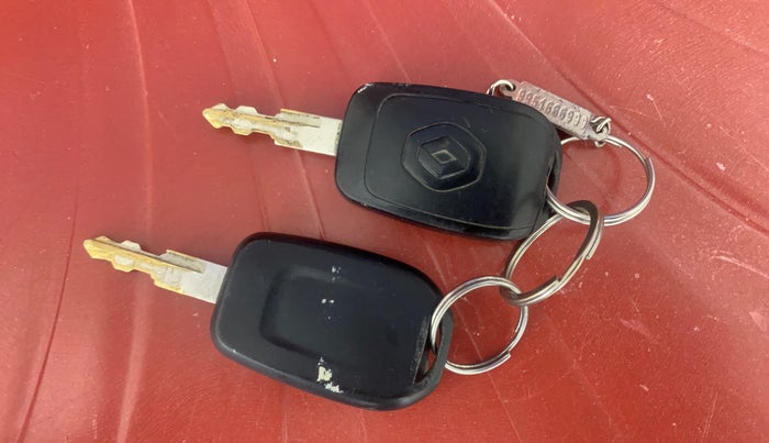 2017 Renault Kwid CLIMBER 1.0 AMT, Petrol, Automatic, 47,517 km, Key Close Up