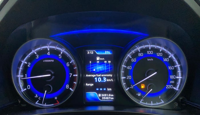 2016 Maruti Baleno ZETA PETROL 1.2, Petrol, Manual, 35,467 km, Odometer Image