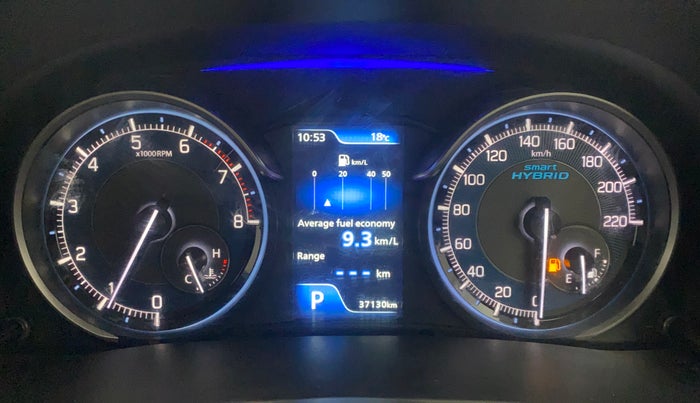 2022 Maruti XL6 ZETA AT, Petrol, Automatic, 37,084 km, Odometer Image