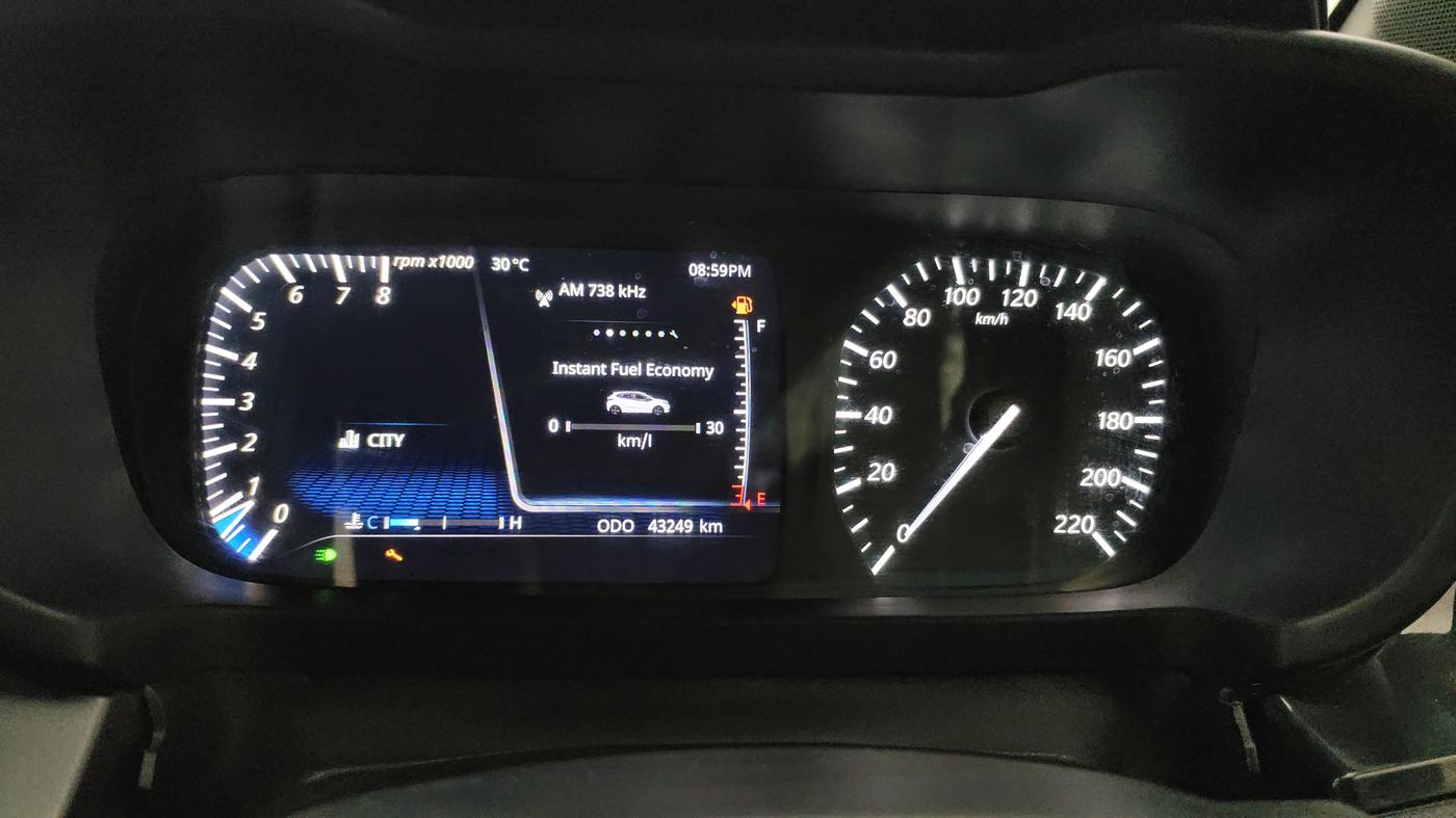 2022 Tata ALTROZ XZ PLUS PETROL DARK EDITION, Petrol, Manual, 43,220 km, Odometer Image