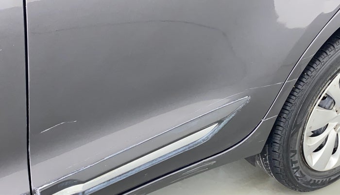 2018 Maruti Baleno DELTA 1.2 K12, Petrol, Manual, 26,972 km, Rear left door - Slightly dented