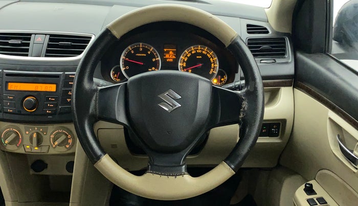 2014 Maruti Swift Dzire VDI, Diesel, Manual, 1,06,369 km, Steering Wheel Close Up