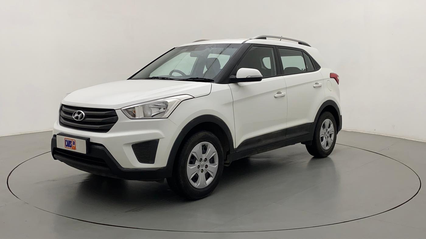 2016 Hyundai Creta E PLUS 1.6 PETROL, Petrol, Manual, 28,241 km, Left Front Diagonal
