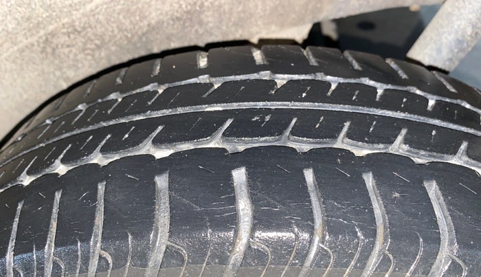 2018 Maruti Wagon R 1.0 VXI, Petrol, Manual, 29,765 km, Left Rear Tyre Tread
