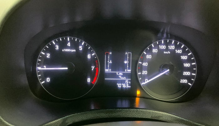 2017 Hyundai Creta SX PLUS 1.6 PETROL, Petrol, Manual, 70,805 km, Odometer Image