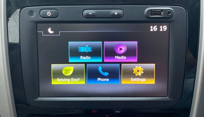 2020 Renault Duster RXZ 1.3 TURBO PETROL CVT, Petrol, Automatic, 68,856 km, Infotainment System